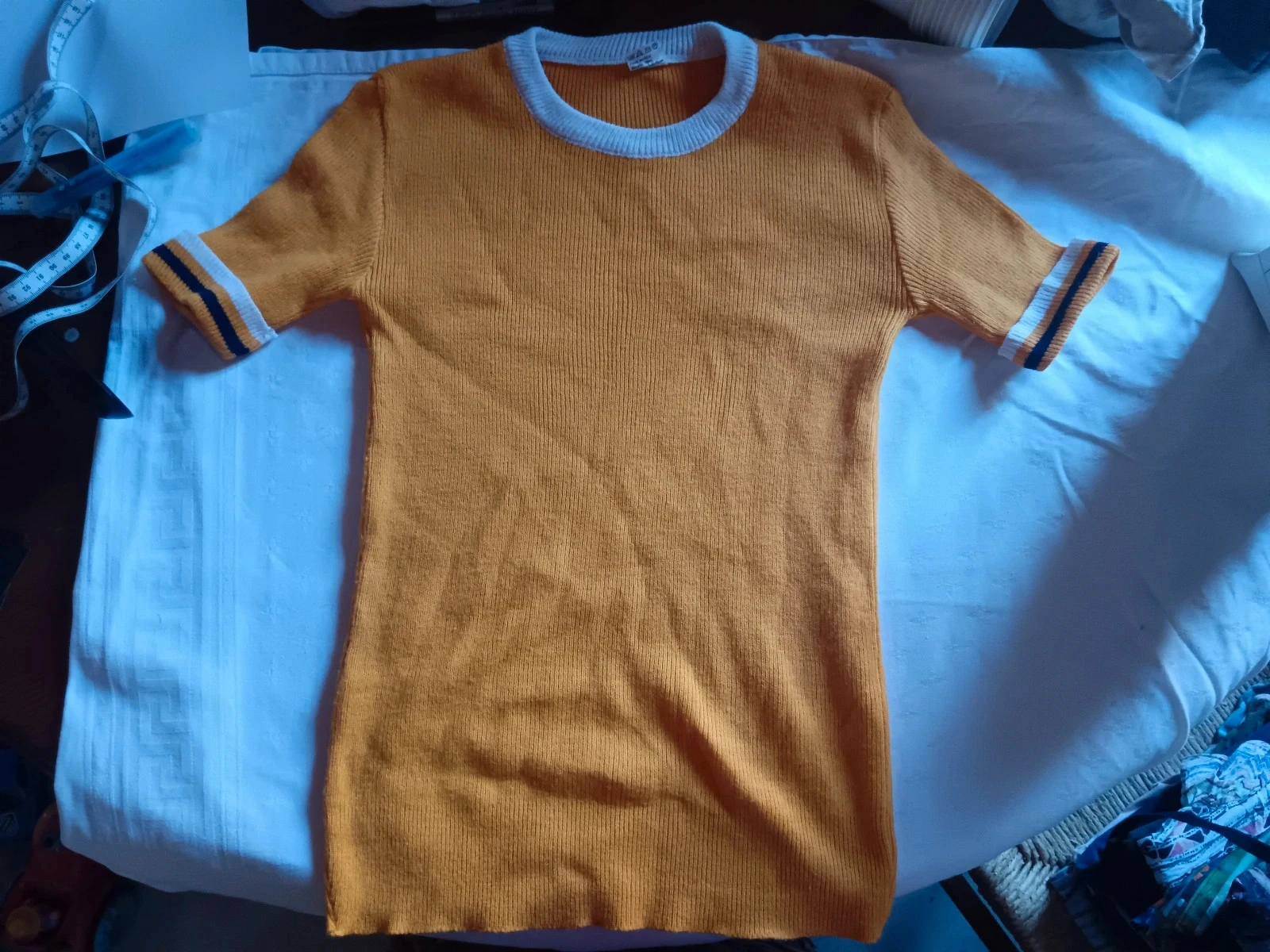 T-shirt moutarde